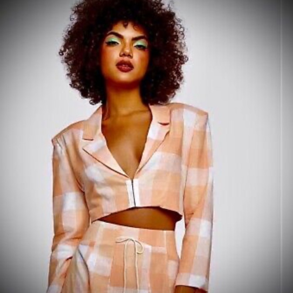 For Love and Lemons Eugenie Crop Blazer, Size M,‎ NWT